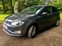 USED 2017 17 VOLKSWAGEN POLO 1.0 Match Edition Hatchback 3dr Petrol Manual Euro 6 (s/s) (60 ps) 2 PRIVATE OWNERS WITH FULL VW MAIN DEALER SERVICE HISTORY X6 STAMPS//NEW BATTERY//AIRCON //REMOTE LOCKING X2 KEYS //FRONT FOG LIGHTS//FRONT AND REAR PARK ASSIST//ALLOYS//BLUETOOTH//MULTI-FUNCTION LEATHER  BOUND STEERING WHEEL//STUNNING CONDITION AND SPEC////CAMBELT RENEWED AT 44,000 MILES\\\ELECTRIC FOLDING MIRRORS (s/s) (60 ps) 2 PRIVATE OWNERS WITH FULL VW MAIN DEALER SERVICE HISTORY X6 STAMPS//NEW BATTERY//AIRCON //REMOTE LOCKING X2 KEYS //FRONT FOG LIGHTS//FRONT AND REAR PARK ASSIST//ALLOYS//BLUETOOTH//MULTI-FUNCTION LEATHER  BOUND STEERING WHEEL//STUNNING CONDITION AND ////CAMBELT RENEWED AT 44,000 MILES\ELECTRIC FOLDING MIRRORS