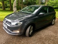 USED 2017 17 VOLKSWAGEN POLO 1.0 Match Edition Hatchback 3dr Petrol Manual Euro 6 (s/s) (60 ps) 2 PRIVATE OWNERS WITH FULL VW MAIN DEALER SERVICE HISTORY X6 STAMPS//NEW BATTERY//AIRCON //REMOTE LOCKING X2 KEYS //FRONT FOG LIGHTS//FRONT AND REAR PARK ASSIST//ALLOYS//BLUETOOTH//MULTI-FUNCTION LEATHER  BOUND STEERING WHEEL//STUNNING CONDITION AND SPEC////CAMBELT RENEWED AT 44,000 MILES\\\ELECTRIC FOLDING MIRRORS (s/s) (60 ps) 2 PRIVATE OWNERS WITH FULL VW MAIN DEALER SERVICE HISTORY X6 STAMPS//NEW BATTERY//AIRCON //REMOTE LOCKING X2 KEYS //FRONT FOG LIGHTS//FRONT AND REAR PARK ASSIST//ALLOYS//BLUETOOTH//MULTI-FUNCTION LEATHER  BOUND STEERING WHEEL//STUNNING CONDITION AND ////CAMBELT RENEWED AT 44,000 MILES\ELECTRIC FOLDING MIRRORS