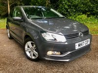 USED 2017 17 VOLKSWAGEN POLO 1.0 Match Edition Hatchback 3dr Petrol Manual Euro 6 (s/s) (60 ps) 2 PRIVATE OWNERS WITH FULL VW MAIN DEALER SERVICE HISTORY X6 STAMPS//NEW BATTERY//AIRCON //REMOTE LOCKING X2 KEYS //FRONT FOG LIGHTS//FRONT AND REAR PARK ASSIST//ALLOYS//BLUETOOTH//MULTI-FUNCTION LEATHER  BOUND STEERING WHEEL//STUNNING CONDITION AND SPEC////CAMBELT RENEWED AT 44,000 MILES\\\ELECTRIC FOLDING MIRRORS (s/s) (60 ps) 2 PRIVATE OWNERS WITH FULL VW MAIN DEALER SERVICE HISTORY X6 STAMPS//NEW BATTERY//AIRCON //REMOTE LOCKING X2 KEYS //FRONT FOG LIGHTS//FRONT AND REAR PARK ASSIST//ALLOYS//BLUETOOTH//MULTI-FUNCTION LEATHER  BOUND STEERING WHEEL//STUNNING CONDITION AND ////CAMBELT RENEWED AT 44,000 MILES\ELECTRIC FOLDING MIRRORS