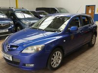 USED 2008 58 MAZDA MAZDA3 1.6 Takara Hatchback 5dr Petrol Automatic (183 g/km, 103 bhp) AIR CON RADIO CD ELECTRIC WINDOWS 3 OWNERS SERVICE HISTORY TO 79K MILES WARRANTY