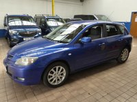 USED 2008 58 MAZDA MAZDA3 1.6 Takara Hatchback 5dr Petrol Automatic (183 g/km, 103 bhp) AIR CON RADIO CD ELECTRIC WINDOWS 3 OWNERS SERVICE HISTORY TO 79K MILES WARRANTY