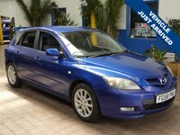 USED 2008 58 MAZDA MAZDA3 1.6 Takara Hatchback 5dr Petrol Automatic (183 g/km, 103 bhp) AIR CON RADIO CD ELECTRIC WINDOWS 3 OWNERS SERVICE HISTORY TO 79K MILES WARRANTY