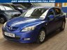 USED 2008 58 MAZDA MAZDA3 1.6 Takara Hatchback 5dr Petrol Automatic (183 g/km, 103 bhp) AIR CON RADIO CD ELECTRIC WINDOWS 3 OWNERS SERVICE HISTORY TO 79K MILES WARRANTY