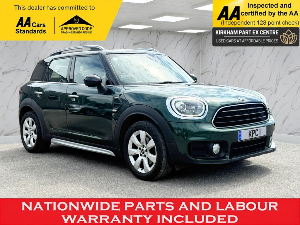 MINI COUNTRYMAN 2.0 Cooper D SUV 5dr Diesel Manual Euro 6 (s/s) (112 ps) NATIONWIDE PARTS & LABOUR WARRANTY INCLUDED + 12 MONTHS AA BREAKDOWN FREE