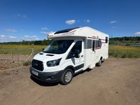 USED 2018 68 ROLLER TEAM ZEFIRO 685 4 BERTH & 4 TRAVEL SEATS LUXURY MOTORHOME ELECTRIC DROP DOWN BED