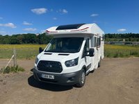 USED 2018 68 ROLLER TEAM ZEFIRO 685 4 BERTH & 4 TRAVEL SEATS LUXURY MOTORHOME ELECTRIC DROP DOWN BED