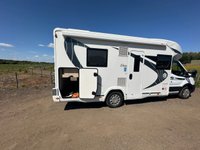 USED 2021 21 CHAUSSON FL720 5 BERTH WITH 5 TRAVEL SEATS LUXURY MOTORHOME FIXED BUNK BEDS