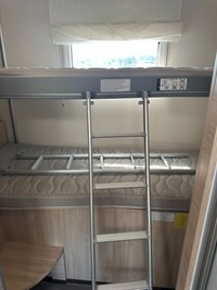 USED 2021 21 CHAUSSON FL720 5 BERTH WITH 5 TRAVEL SEATS LUXURY MOTORHOME FIXED BUNK BEDS