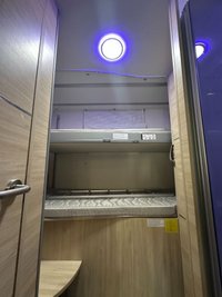 USED 2021 21 CHAUSSON FL720 5 BERTH WITH 5 TRAVEL SEATS LUXURY MOTORHOME FIXED BUNK BEDS