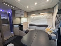 USED 2021 21 CHAUSSON FL720 5 BERTH WITH 5 TRAVEL SEATS LUXURY MOTORHOME FIXED BUNK BEDS