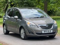USED 2011 11 VAUXHALL MERIVA 1.7 CDTi SE MPV 5dr Diesel Auto Euro 5 (100 ps) 