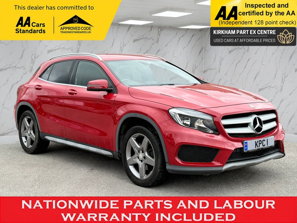 MERCEDES-BENZ GLA 1.6 GLA200 Sport SUV 5dr Petrol Manual Euro 6 (s/s) (156 ps) NATIONWIDE PARTS & LABOUR WARRANTY INCLUDED + 12 MONTHS AA BREAKDOWN FREE