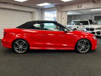 USED 2015 15 AUDI S3 2.0 TFSI Cabriolet 2dr Petrol S Tronic quattro Euro 6 (s/s) (300 ps) UK DELIVERY FLAT FEE &pound;175 (SUBJECT TO DEAL) *OVER 100 IMAGES ON OUR WEBSITE*BESPOKE FINANCE ARRANGED*PART EXCHANGE WELCOME*ALL VEHICLES HPI CLEAR