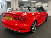 USED 2015 15 AUDI S3 2.0 TFSI Cabriolet 2dr Petrol S Tronic quattro Euro 6 (s/s) (300 ps) UK DELIVERY FLAT FEE &pound;175 (SUBJECT TO DEAL) *OVER 100 IMAGES ON OUR WEBSITE*BESPOKE FINANCE ARRANGED*PART EXCHANGE WELCOME*ALL VEHICLES HPI CLEAR