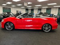 USED 2015 15 AUDI S3 2.0 TFSI Cabriolet 2dr Petrol S Tronic quattro Euro 6 (s/s) (300 ps) UK DELIVERY FLAT FEE &pound;175 (SUBJECT TO DEAL) *OVER 100 IMAGES ON OUR WEBSITE*BESPOKE FINANCE ARRANGED*PART EXCHANGE WELCOME*ALL VEHICLES HPI CLEAR