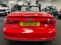 USED 2015 15 AUDI S3 2.0 TFSI Cabriolet 2dr Petrol S Tronic quattro Euro 6 (s/s) (300 ps) UK DELIVERY FLAT FEE &pound;175 (SUBJECT TO DEAL) *OVER 100 IMAGES ON OUR WEBSITE*BESPOKE FINANCE ARRANGED*PART EXCHANGE WELCOME*ALL VEHICLES HPI CLEAR