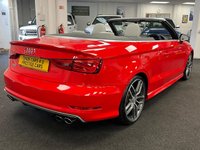 USED 2015 15 AUDI S3 2.0 TFSI Cabriolet 2dr Petrol S Tronic quattro Euro 6 (s/s) (300 ps) UK DELIVERY FLAT FEE &pound;175 (SUBJECT TO DEAL) *OVER 100 IMAGES ON OUR WEBSITE*BESPOKE FINANCE ARRANGED*PART EXCHANGE WELCOME*ALL VEHICLES HPI CLEAR