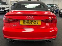 USED 2015 15 AUDI S3 2.0 TFSI Cabriolet 2dr Petrol S Tronic quattro Euro 6 (s/s) (300 ps) UK DELIVERY FLAT FEE &pound;175 (SUBJECT TO DEAL) *OVER 100 IMAGES ON OUR WEBSITE*BESPOKE FINANCE ARRANGED*PART EXCHANGE WELCOME*ALL VEHICLES HPI CLEAR