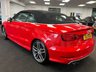 USED 2015 15 AUDI S3 2.0 TFSI Cabriolet 2dr Petrol S Tronic quattro Euro 6 (s/s) (300 ps) UK DELIVERY FLAT FEE &pound;175 (SUBJECT TO DEAL) *OVER 100 IMAGES ON OUR WEBSITE*BESPOKE FINANCE ARRANGED*PART EXCHANGE WELCOME*ALL VEHICLES HPI CLEAR