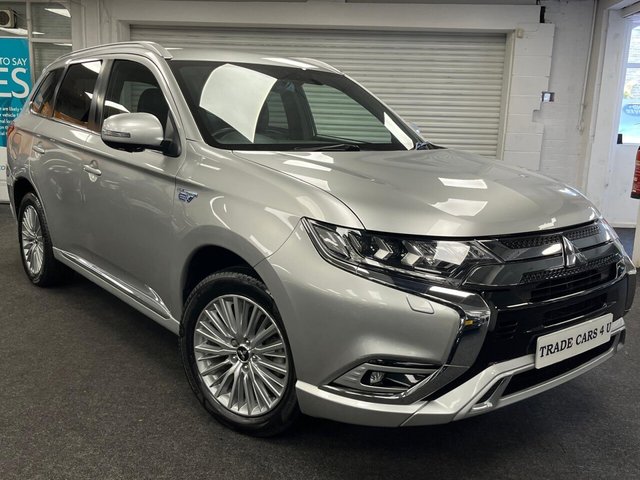 2018 68 Mitsubishi Outlander 2.4h TwinMotor 13.8kWh 4h SUV 5dr Petrol Plug-in Hybrid CVT 4WD Euro 6 (s/s) (209 ps)