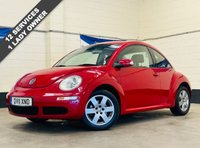 USED 2011 11 VOLKSWAGEN BEETLE 1.6 Hatchback Luna 3 Door Petrol Manual Euro 4 (102 ps) 13 SERVICES TO 33,516 MILES