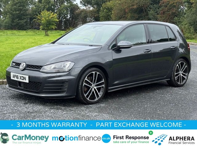 2016 16 Volkswagen Golf 2.0 TDI BlueMotion Tech GTD Hatchback 5dr Diesel Manual Euro 6 (s/s) (184 ps)