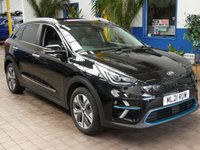 USED 2021 21 KIA NIRO 64kWh 4+ SUV 5dr Electric Auto (201 bhp) STUNNING EXAMPLE MASSIVE SPEC SAT NAV LEATHER SUNROOF REAR VIEW CAMERA HEATED SEATS HEATED STEERING WHEEL VENTILATED SEATS CRUISE CONTROL PARKING SENSORS 1 OWNER EXCELLENT SERVICE HISTORY KIA WARRANTY