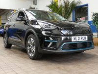 USED 2021 21 KIA NIRO 64kWh 4+ SUV 5dr Electric Auto (201 bhp) STUNNING EXAMPLE MASSIVE SPEC SAT NAV LEATHER SUNROOF REAR VIEW CAMERA HEATED SEATS HEATED STEERING WHEEL VENTILATED SEATS CRUISE CONTROL PARKING SENSORS 1 OWNER EXCELLENT SERVICE HISTORY KIA WARRANTY