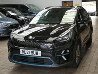 USED 2021 21 KIA NIRO 64kWh 4+ SUV 5dr Electric Auto (201 bhp) STUNNING EXAMPLE MASSIVE SPEC SAT NAV LEATHER SUNROOF REAR VIEW CAMERA HEATED SEATS HEATED STEERING WHEEL VENTILATED SEATS CRUISE CONTROL PARKING SENSORS 1 OWNER EXCELLENT SERVICE HISTORY KIA WARRANTY