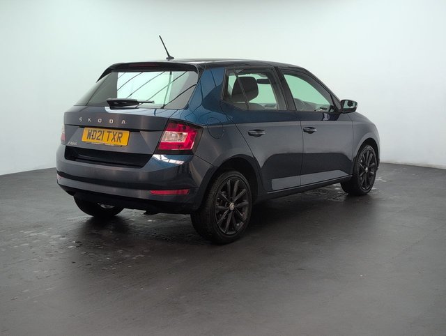 USED 2021 21 Skoda Fabia 1.0 TSI Colour Edition Hatchback 5dr Petrol DSg Euro 6 (s/S) (95 Ps) - Sensors, Air Con, Bluetooth