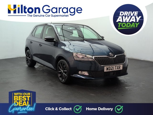 USED 2021 21 Skoda Fabia 1.0 TSI Colour Edition Hatchback 5dr Petrol DSg Euro 6 (s/S) (95 Ps) - Sensors, Air Con, Bluetooth