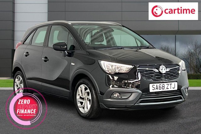 View our Vauxhall Crossland X 1.2 SE SUV 5dr Petrol Manual Euro 6 (83 ps) Touchscreen, Apple CarPlay / Android Auto, Cruise Control, DAB - Digital Radio, 16-Inch Alloy Wheels