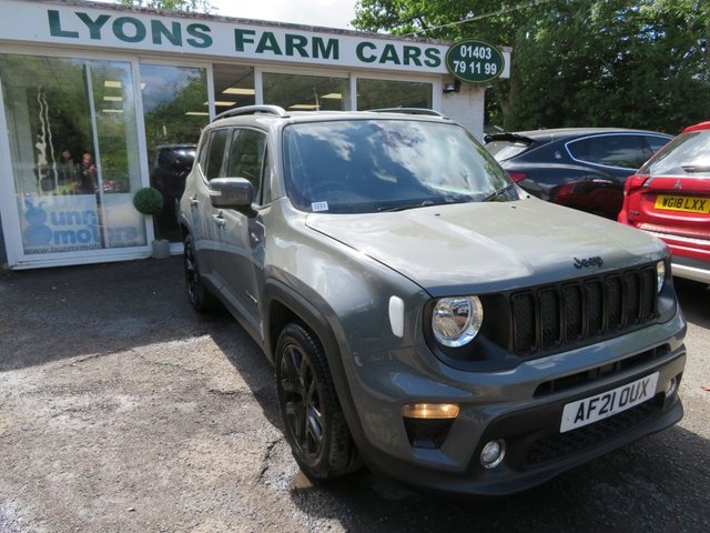 2021 21 Jeep Renegade 1.0 GSE T3 Night Eagle SUV 5dr Petrol Manual Euro 6 (s/s) (120 ps)