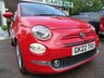 USED 2022 22 FIAT 500 1.0 MHEV RED Hatchback 3dr Petrol Manual Euro 6 (s/s) (70 bhp) One owner with a new service and detailed inspection upon arrival. Sold with a new 12 month MOT and cheap to insure being only a group 9! Low Rate Finance Available. HPI Clear.