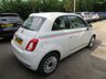 USED 2017 17 FIAT 500 1.2 Lounge Hatchback 3dr Petrol Manual Euro 6 (s/s) (69 bhp) Only &pound;20 Road Tax! One previous owner with Fiat main dealer service history as well as a new recent service and inspection by ourselves. Long MOT until April 2026 and cheap to insure being only a group 8!