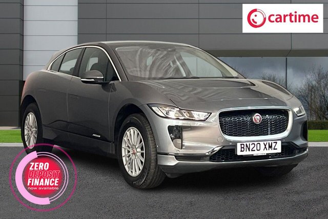 View our Jaguar I-Pace 400 90kWh S SUV 5dr Electric Auto 4WD (400 ps) Touchscreen, Reversing Camera, Apple CarPlay / Android Auto, Heated Seats, Cruise Control