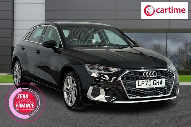 View our Audi A3 1.4 TFSIe 40 Sport Sportback 5dr Petrol Plug-in Hybrid S Tronic Euro 6 (s/s) 13kWh (204 ps) Touchscreen, Apple CarPlay / Android Auto, Satellite Navigation, Audi Virtual Cockpit, Rear Parking Sensors