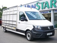 USED 2021 71 VOLKSWAGEN CRAFTER CR35 2.0 TDI 140 BHP LONG HIGH ROOF TRENDLINE ( GLASS FRAIL ) 1 OWNER | AIR CON | LONG | GLASS FRAIL !