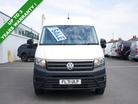 USED 2021 71 VOLKSWAGEN CRAFTER CR35 2.0 TDI 140 BHP LONG HIGH ROOF TRENDLINE ( GLASS FRAIL ) 1 OWNER | AIR CON | LONG | GLASS FRAIL !