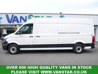 USED 2021 71 VOLKSWAGEN CRAFTER CR35 2.0 TDI 140 BHP LONG HIGH ROOF TRENDLINE ( GLASS FRAIL ) 1 OWNER | AIR CON | LONG | GLASS FRAIL !