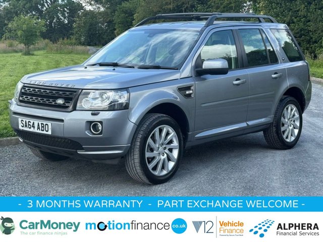 2014 64 Land Rover Freelander 2 2.2 TD4 SE Tech SUV 5dr Diesel Manual 4WD Euro 5 (s/s) (150 ps)