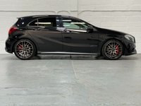 USED 2016 16 MERCEDES-BENZ A-CLASS 2.0 A45 AMG Hatchback 5dr Petrol SpdS DCT 4MATIC Euro 6 (s/s) (381 ps) HEATED SEATS, CRUSIE, CAMERA