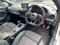 USED 2017 17 AUDI A3 2.0 TDI S line Sportback 5dr Diesel Manual Euro 6 (s/s) (150 ps) 2 OWNERS FROM NEW GREAT SERVICE HISTORY WITH TIMING BELT CHANGE @62K 2 KEYS BOOK PACK FULL SERVICE AND 1 YEAR MOT WITHIN THE SALE