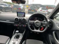 USED 2017 17 AUDI A3 2.0 TDI S line Sportback 5dr Diesel Manual Euro 6 (s/s) (150 ps) 2 OWNERS FROM NEW GREAT SERVICE HISTORY WITH TIMING BELT CHANGE @62K 2 KEYS BOOK PACK FULL SERVICE AND 1 YEAR MOT WITHIN THE SALE