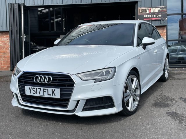 2017 17 Audi A3 2.0 TDI S line Sportback 5dr Diesel Manual Euro 6 (s/s) (150 ps)