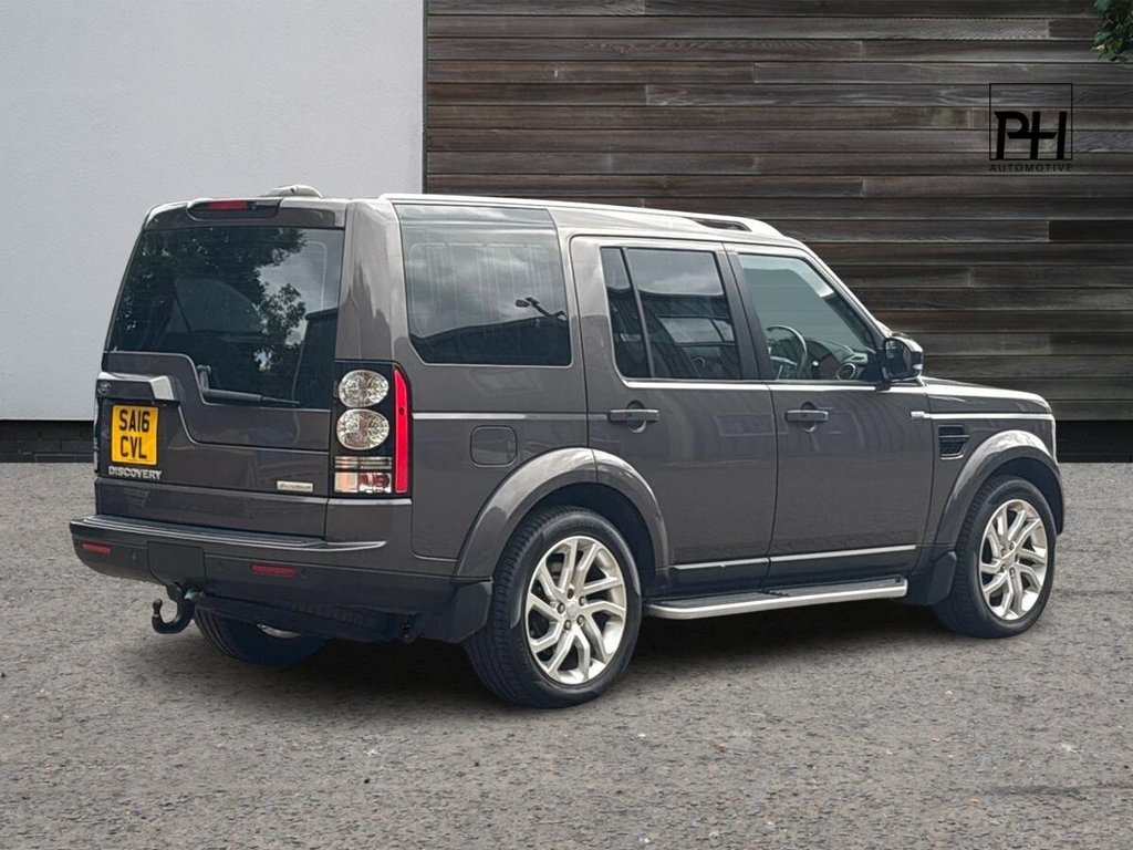USED 2016 16 LAND ROVER DISCOVERY 4 3.0 SD V6 Landmark SUV 5dr Diesel Auto 4WD Euro 6 (s/s) (256 bhp) 2 OWNERS|SIDE STEPS|TOW BAR