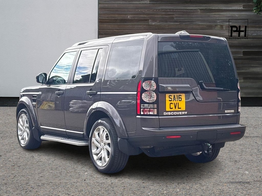 USED 2016 16 LAND ROVER DISCOVERY 4 3.0 SD V6 Landmark SUV 5dr Diesel Auto 4WD Euro 6 (s/s) (256 bhp) 2 OWNERS|SIDE STEPS|TOW BAR