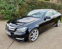 USED 2012 62 MERCEDES-BENZ C-CLASS 1.6 C180 BlueEfficiency AMG Sport Coupe 2dr Petrol G-Tronic+ Euro 5 (s/s) (156 ps) Low Mileage Family Owned C180 Coupe With Full Service History And ULEZ Complaint !