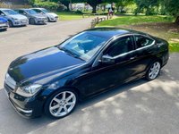 USED 2012 62 MERCEDES-BENZ C-CLASS 1.6 C180 BlueEfficiency AMG Sport Coupe 2dr Petrol G-Tronic+ Euro 5 (s/s) (156 ps) Low Mileage Family Owned C180 Coupe With Full Service History And ULEZ Complaint !
