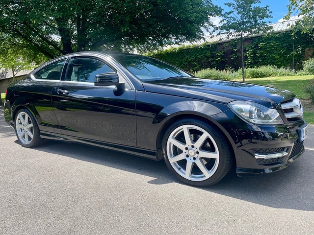 2012 62 Mercedes-Benz C-Class 1.6 C180 BlueEfficiency AMG Sport Coupe 2dr Petrol G-Tronic+ Euro 5 (s/s) (156 ps)